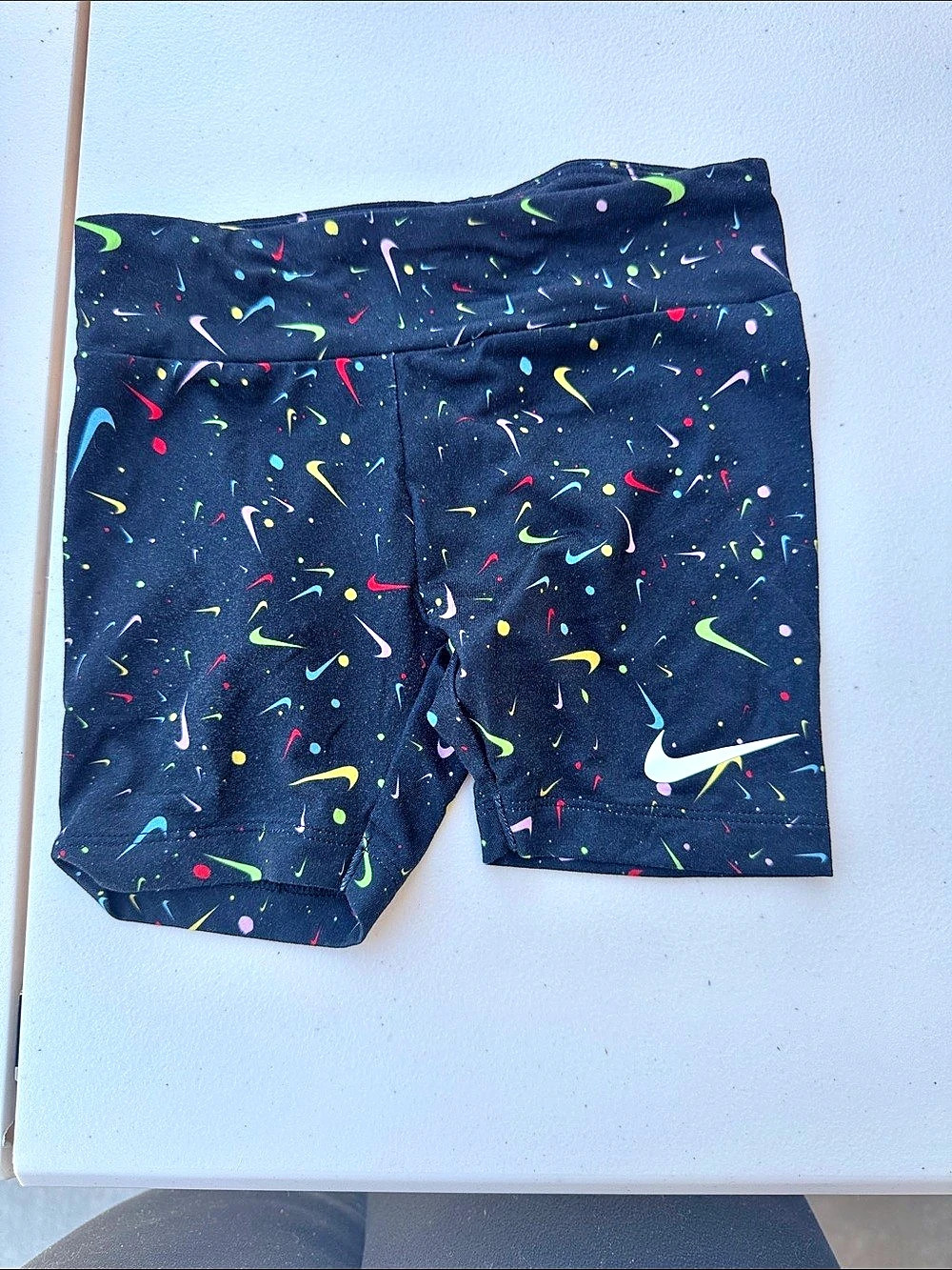 Nike Swoosh Swim Trunks in Blue Like New (5/SM)
